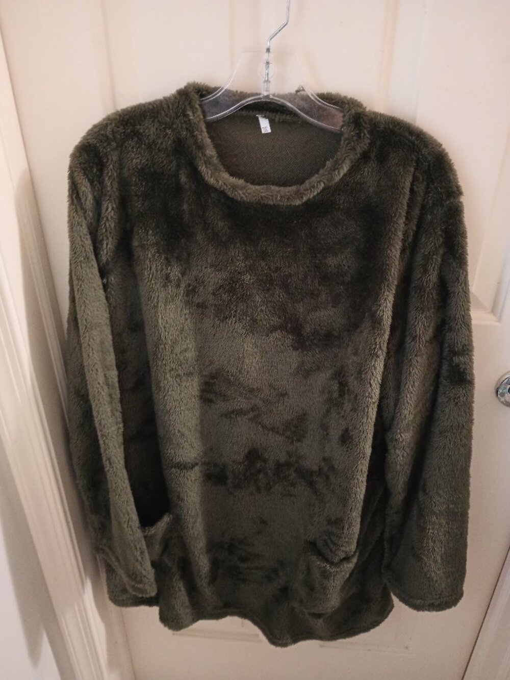 Women's XXL super cozy plush sweatshirt